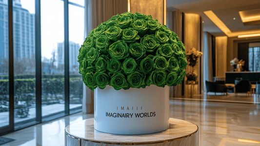 Green Roses for Manifestation Gifts: A Symbol of Growth and Spiritual Alignment - Imaginary Worlds