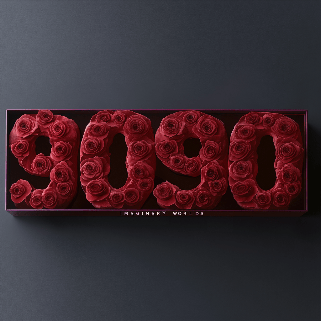 Angel Number 9090 Rose Box - Imaginary Worlds