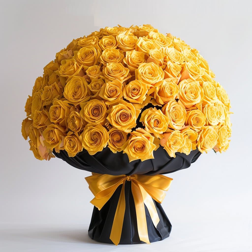 Yellow Rose Bouquet Collection