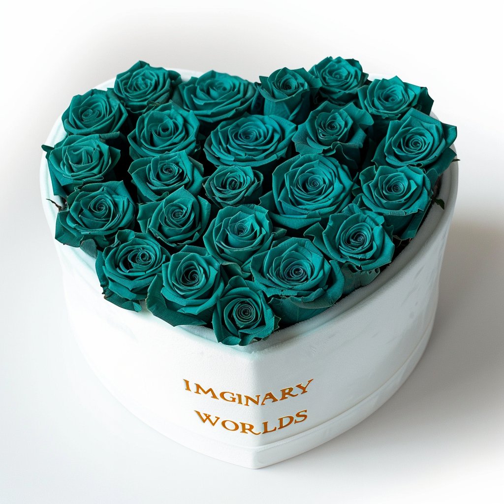 Teal Rose Box Collection
